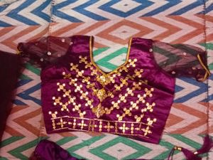 Beautiful Lehenga Blouse With Dupatta