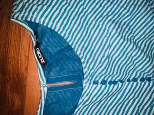 Striped Blue Dress