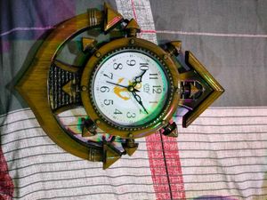 Vintage Anchor Wall Clock