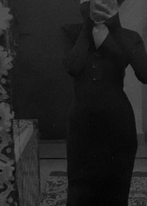 Bodycon Wool Dress