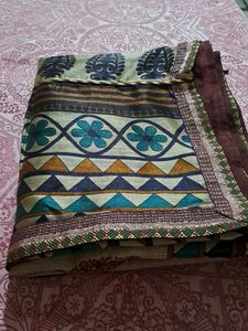 Bhagalpuri Silk Saari,