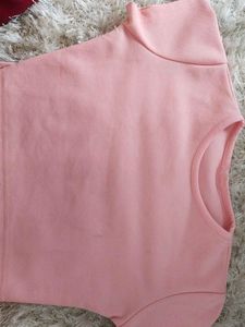 Pink Cropped Top