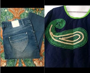 Jeans And Top Combo