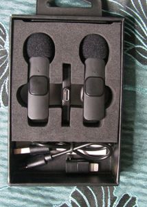 Wireless double microphone