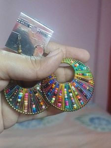 Colorful Beaded Earrings