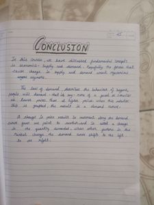 Theory Of Demand Notes Of Economics Class 11