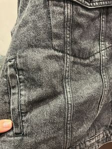 Denim Sherpa Jacket