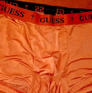 Orginal Guess Orange Trunk Underwear