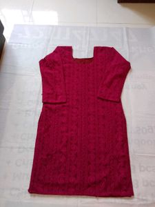New Chikankari Kurti