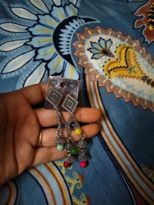 Oxidised Earrings