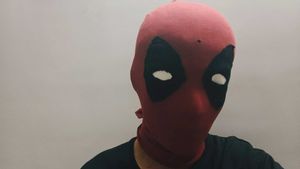 Deadpool Mask (Handmade)