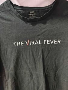 Marks and Spencers TVF Black T-Shirt