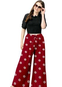 Floral Palazzo Pants