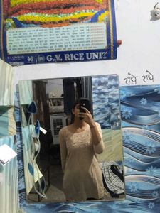 Beige Colour Short Kurti