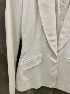 White Full Sleeves blazer