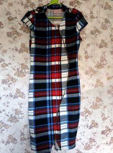 Plaid Bodycon Dress