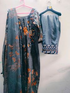 Patch Work Beautiful Pakistani Suit ❤️