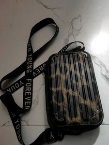 Animal Print Sling Bag