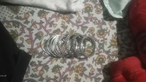 Silver Colour Bangalie Set