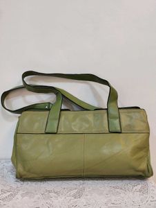 Green Leather Handbag