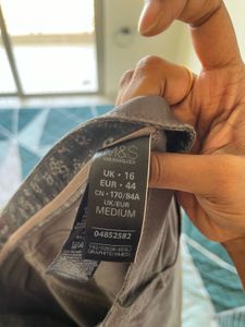 M&amp;S Graphite Slim Fit Pants