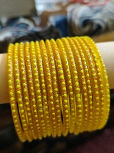 red and yellow bangles