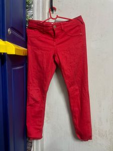 R.E. Skinny Red Jeans