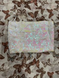 Y2k Sequin Tube Top