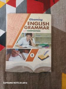 Gleaming English Grammar Book Class 8th