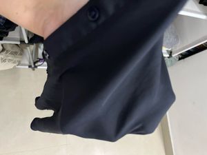 Black Button-Down Shirt
