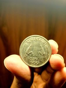 1950, 1rupee Coin.