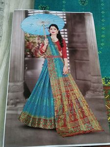 Heavy Rich Look 100% Pure Cotton Saree