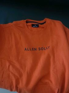 Allen Solly Orange Sweatshirt