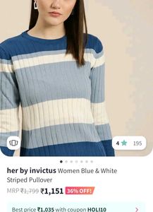 pullover sweater her by invict