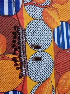 maroon chokar with earrings