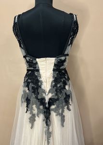 Black Lace Gown