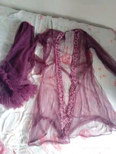 Glitten Top/Net Steps Skirt/Net Shall,Coat