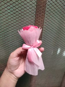 Handmade Rose Bouquet With Ribbon 🎀