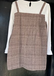 Cute Wool Korean Mini Sheath Dress