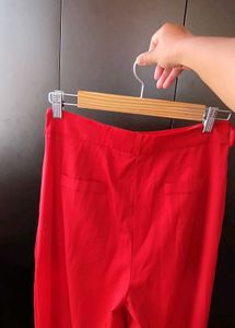 Pink Wide Leg Pants