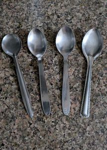 Set of Four Spoons