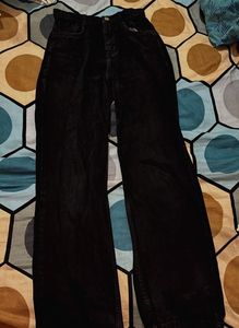Black Wide Leg Jeans