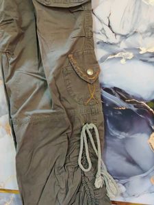 Olive Green Cargo Pants