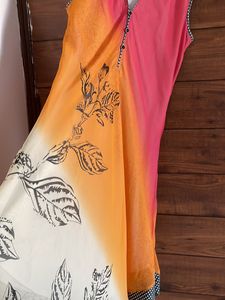 New Sleeveless Kurti With Attached Sleeves