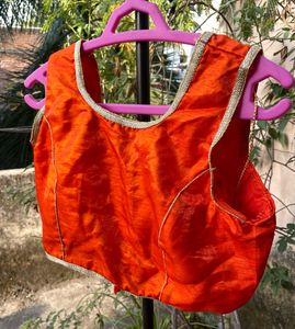 Orange Blouse (gotapattii)