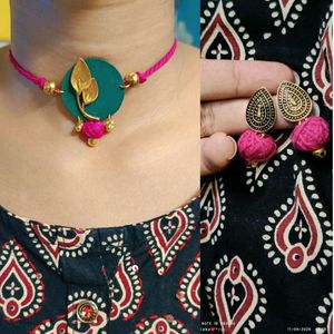 Handmade Necklace & Earring Set