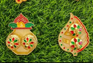 🆕 5 Piece Pooja Plate 🌼 Kankavati🌼Rakhi Gift🎁