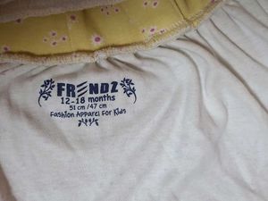 12-18 Months Girls Dungaree Skirt