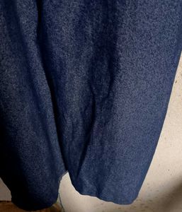 Denim Embroidered Tunic Dress