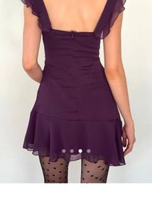 Purple Mini Dress